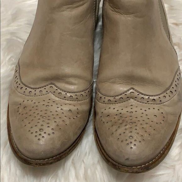 PAUL GREEN NUBUCK LEATHER SHOES Size 8.5 - Picture 6 of 7